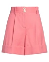 See By Chloé Pink High-waisted Shorts In Red