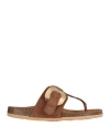 See By Chloé Chany Fussbett Sandals In Brown