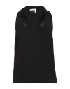 See By Chloé Woman Top Black Size M Cotton, Wool In Black