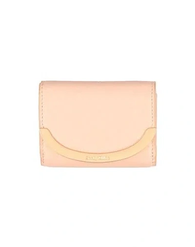 See By Chloé Woman Wallet Blush Size - Bovine Leather In Pink