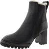See By Chloé Block-heel Leather Ankle Boots In Black