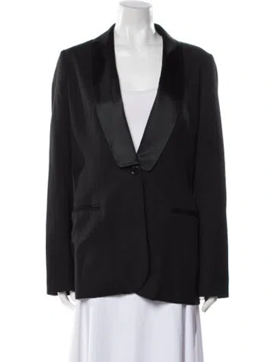 Pre-owned See By Chloé Wool Blazer In Black