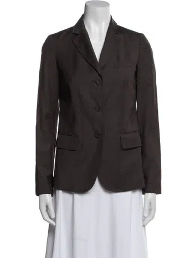 Pre-owned See By Chloé Wool Blazer In Brown