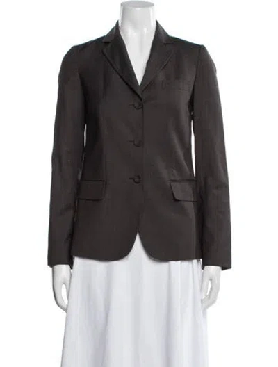 Pre-owned See By Chloé Wool Blazer In Brown