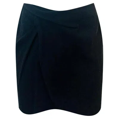 Pre-owned See By Chloé See By Chloe Wool Blend Mini Skirt In Black
