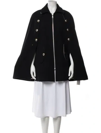 Pre-owned See By Chloé Wool Coat In Black