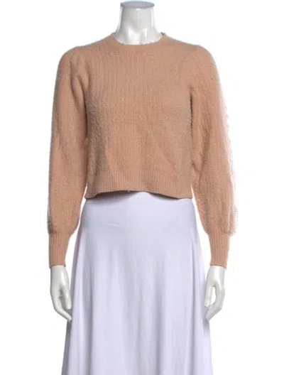 Pre-owned See By Chloé Wool Crew Neck Sweater In Pink