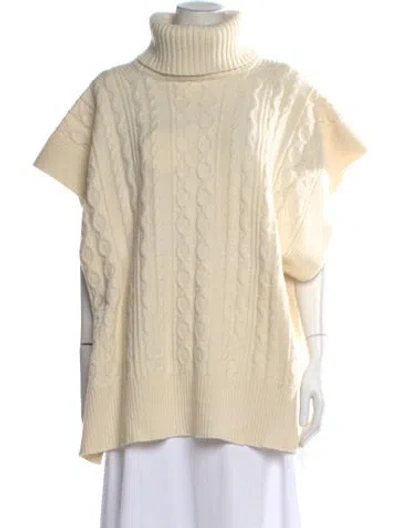 Pre-owned See By Chloé Wool Turtleneck Sweater W/ Tags In Neutral