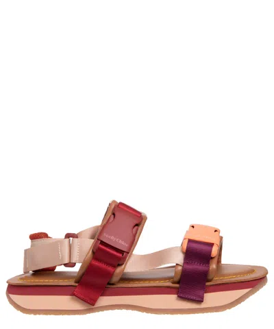 See By Chloé Ysee Sandals In Brown
