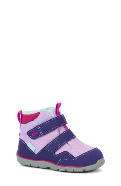 See Kai Run Kids'  Atlas Iii Waterproof Bootie In Purple