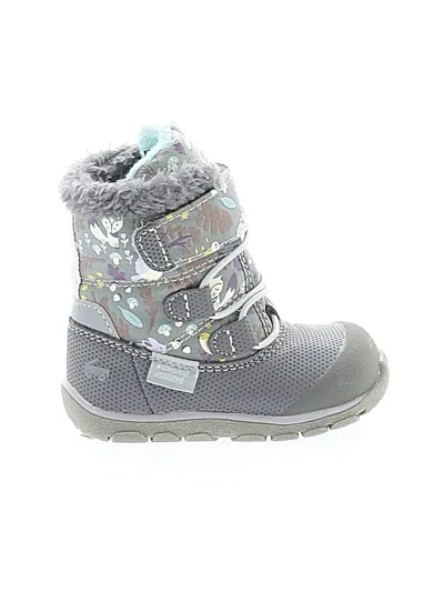 Pre-owned See Kai Run Kids' Boots In Gray