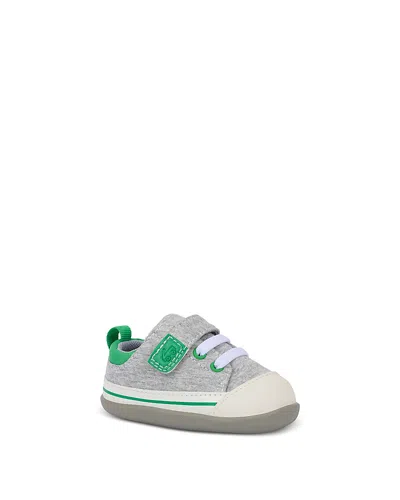 See Kai Run Boys' Stevie Mini Sneakers - Little Kid In Gray