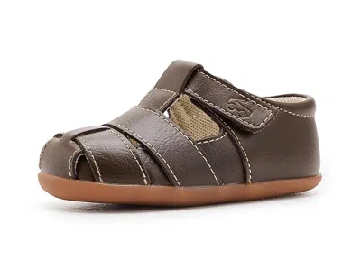 See Kai Run Kids' Brook Iii (infant/toddler) Boys Shoes Chocolate Brown : 4 Toddler M, Leather