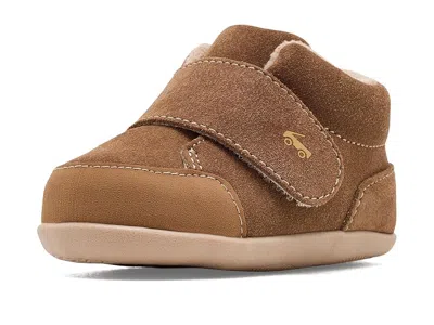 See Kai Run Kids' Casey Mini (infant/toddler) Boys Shoes Chestnut Brown: 4 Toddler M, Rubber/synthetic