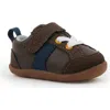 See Kai Run Connor Mini Sneaker In Brown