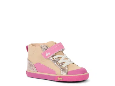 See Kai Run Dayton Hightop Sneaker Kids' In Taupe