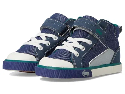 See Kai Run Dayton (toddler/little Kid) Boys Shoes Navy Denim : 12.5 Little Kid M, Textile In Blue