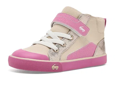 See Kai Run Dayton (toddler/little Kid) Girls Shoes Oatmeal/pink: 11 Little Kid M