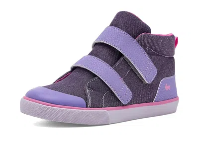 See Kai Run Dean Adapt Ii (infant/toddler/little Kid) Girl's Shoes Purple Denim: 8 Toddler M In Brown