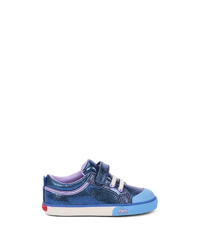 See Kai Run Girls' Kristin Metallic Sneakers - Toddler, Little Kid In Multi