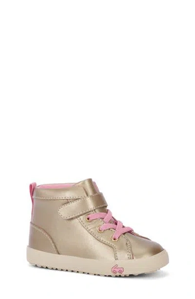 See Kai Run Hudson High Top Sneaker In Gold