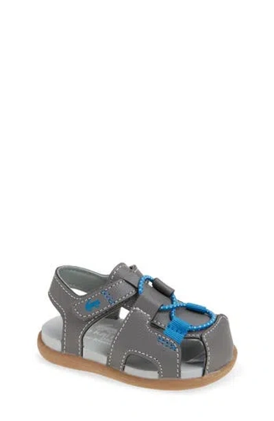 See Kai Run Kids' Callan Sandal In Gray
