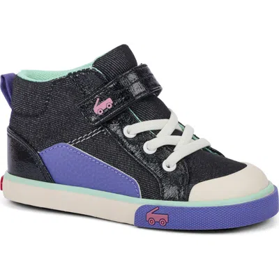 See Kai Run Kids' Dayton High Top Sneaker In Multi