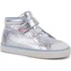 See Kai Run Kids' Drew High Top Sneaker In Silver