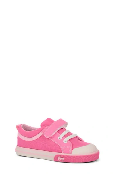 See Kai Run Kids' Kristen Sneaker In Hot Pink