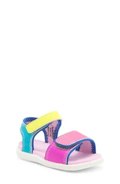 See Kai Run Kids' Logan Sandal In Pink Multi