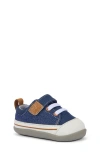See Kai Run Kids' Mini Stevie Sneaker In Navy Denim