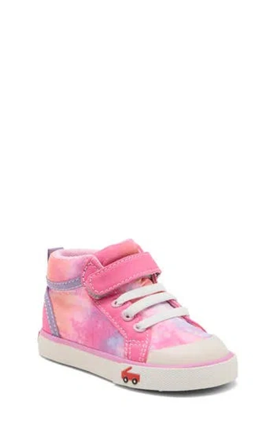 See Kai Run Kids' Peyton Sneaker In Pink