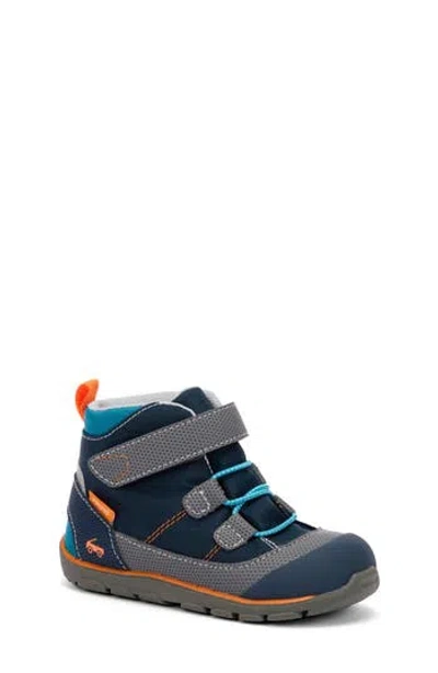 See Kai Run Kids' Sam Ii Waterproof Boot In Navy