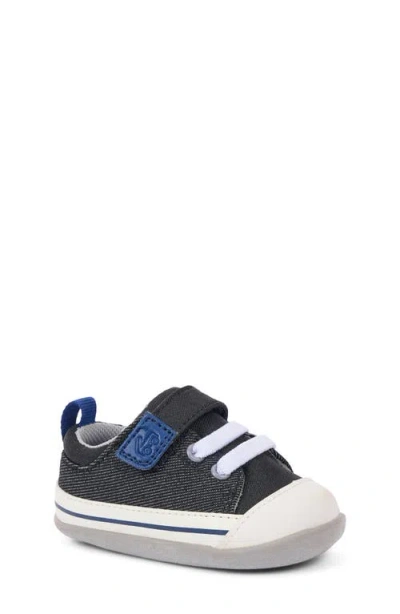 See Kai Run Babies'  Kids' Stevie Mini Sneaker In Black