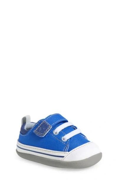 See Kai Run Kids' Stevie Mini Sneaker In Kelly Blue