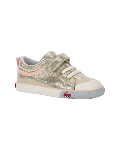 See Kai Run Kids' Kristin Sneaker In Gold