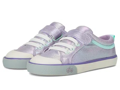 See Kai Run Kristin (toddler/little Kid) Girls Shoes Purple Metallic : 11 Little Kid M, Canvas In Blue