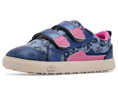 See Kai Run Riley (toddler/little Kid) Kids Shoes Blue Floral: 9 Toddler M, Textile
