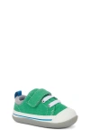 See Kai Run Kids' Stevie Ii Sneaker In Green Denim