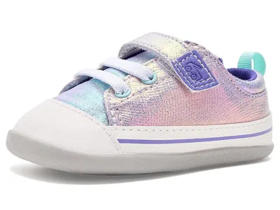 See Kai Run Kids' Stevie Mini (infant/toddler) Girl's Shoes Purple Metallic : 6 Toddler M In Multi