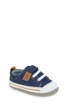 See Kai Run Stevie Mini Sneaker In Navy Denim