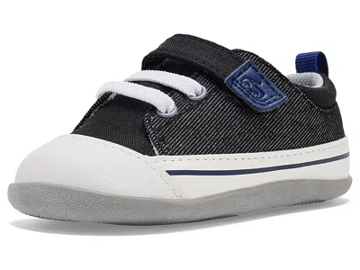 See Kai Run Stevie Mini (toddler/little Kid) Boy's Shoes Raven Black: 4 Toddler M