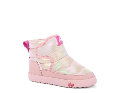 See Kai Run Teddy Boot Kids' In Iridescent
