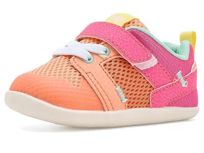 See Kai Run Kids' Viento Mini (infant/toddler) Girl's Shoes Peach/hot Pink: 3 Infant M In Orange