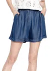 See U Soon Anya Short In Tencel Blue In Multi