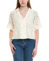 See U Soon Lace Button Down