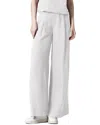 See U Soon Linen-blend Wide Leg Pant In Gray