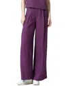 See U Soon Linen-blend Wide Leg Pant In Purple