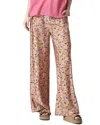 See U Soon Paisley Wide Leg Pant In Pink
