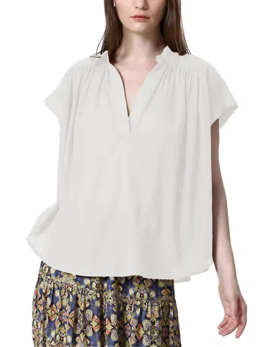 See U Soon Placket Drapey Top
